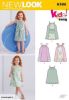Picture of 25 NEW LOOK 6386: GIRL'S DRESS SIZE 6M-4