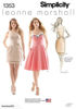 Picture of B6 SIMPLICITY 1353: DRESS SIZE 4-12