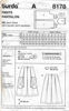 Picture of C12 BURDA 8178: BAGGIE PANTS SIZE 8-20