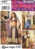 Picture of A131 SIMPLICITY 5357: GIRL'S COSTUME SIZE 7-14