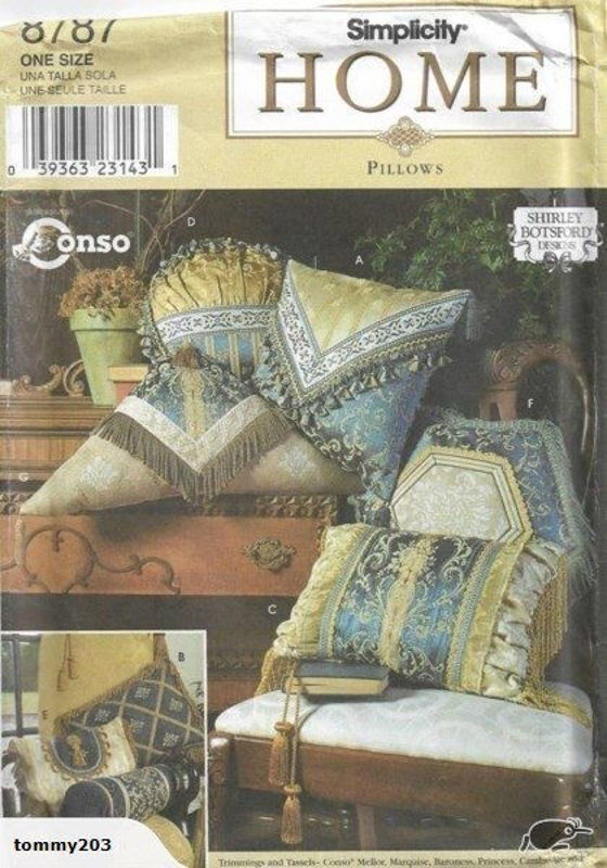 Picture of C70 SIMPLICITY 8787: PILLOWS