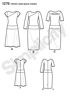 Picture of B81 SIMPLICITY 1276: KNIT FABRIC DRESS SIZE 6-14