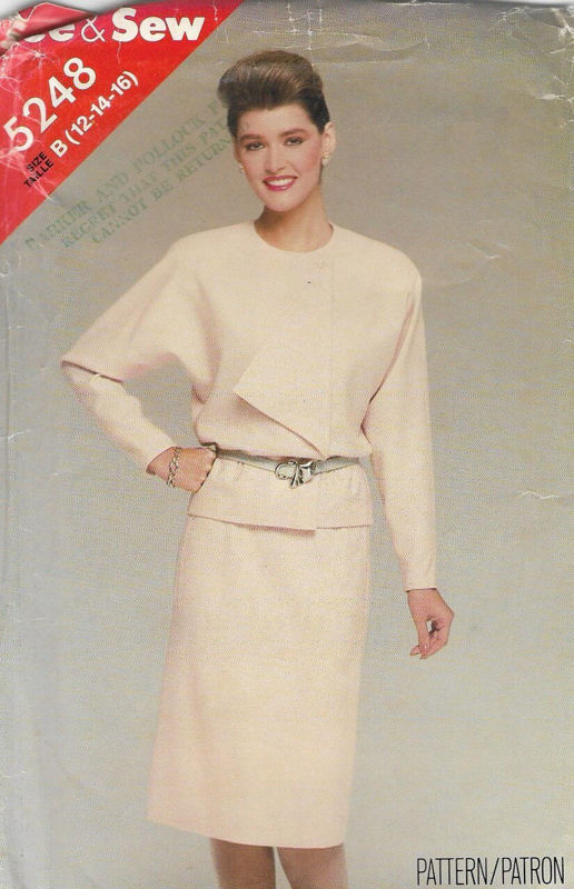 Picture of C74 SEE/SEW 5248: TOP & SKIRT SIZE 12-16