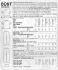 Picture of C83 SIMPLICITY 8067: CHILD'S SPORTS MIX & MATCH SIZE 3-6