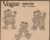 Picture of A60 VOGUE 8966: MUPPET BABY KERMIT THE FROG SIZE 15" or 38cm TALL 