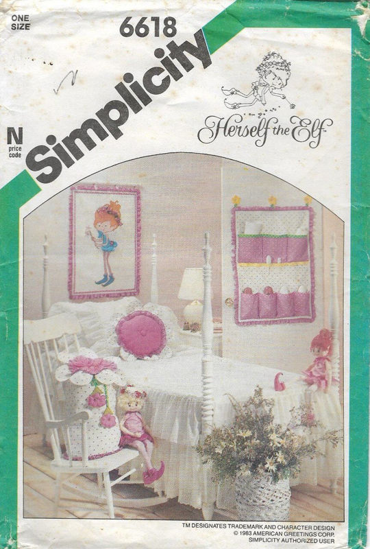 Picture of A SIMPLICITY 6618: GIRL'S BEDROOM ACCESSORIES 