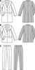 Picture of B118 BURDA 7134: JACKET & PANTS SIZE 12-24