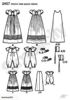 Picture of B127 SIMPLICITY 2457: CHRISTENING SET WITH BONNET SIZE NB-12M