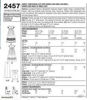 Picture of B127 SIMPLICITY 2457: CHRISTENING SET WITH BONNET SIZE NB-12M