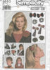 Picture of C56 SIMPLICITY 8393: ACCESSORY 4 SHOES, HAIR AND CLOTHES 