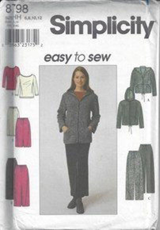 Picture of C110 SIMPLICITY 8798: MIX & MATCH SIZE 6-12