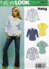 Picture of 125 NEW LOOK 6407: EASY 2 SEW SHIRT SIZE 10-22