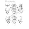 Picture of D3 SIMPLICITY 8240: GIRL'S COSTUME SIZE 3-6