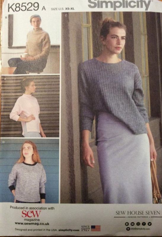 Picture of 32 SIMPLICITY K8529: KNIT SWEATERS SIZE 6-24