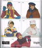 Picture of C124 SIMPLICITY 5766: WINTER ACCESSORIES SIZE S-L