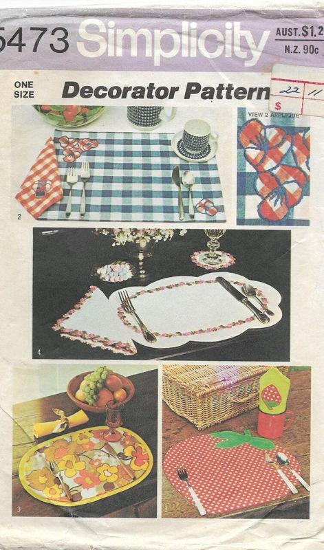 Picture of E6 SIMPLICITY 5473: TABLE ACCESSORIES 