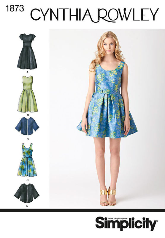 Picture of 66 SIMPLICITY 1873: DRESS SIZE 6-14