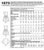Picture of 66 SIMPLICITY 1873: DRESS SIZE 6-14