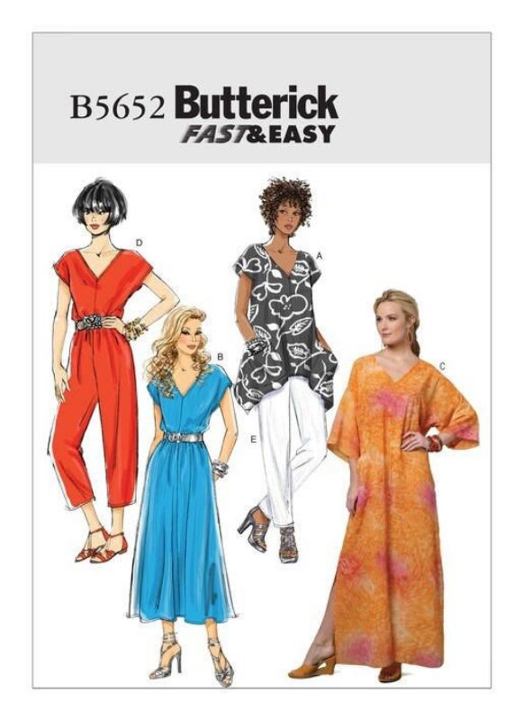 Picture of C268 BUTTERICK B5652: MIX & MATCH SIZE 4-14