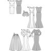 Picture of 18 BURDA 6869: EVENING DRESS SIZE 8-18