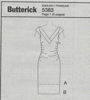 Picture of C35 BUTTERICK B5383: EVENING DRESS SIZE 6-12