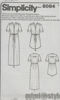 Picture of B128 SIMPLICITY 8084: SHIRT DRESS SIZE 20-28