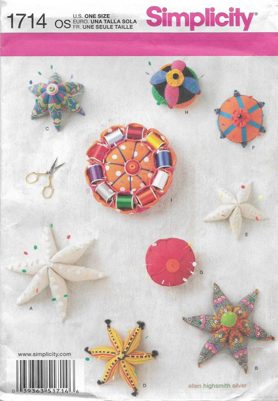 Picture of B152 SIMPLICITY 1714: PIN CUSIONS 