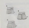 Picture of B153 BURDA 9403: GIRL'S SKIRT SIZE 3-8