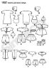 Picture of C326 SIMPLICITY 1937: BABY DOLL'S CLOTHES SIZE 15" or 38cm