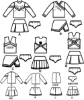 Picture of C328 SIMPLICITY 3689: CHEERLEADER OUTFIT SIZE 12-18