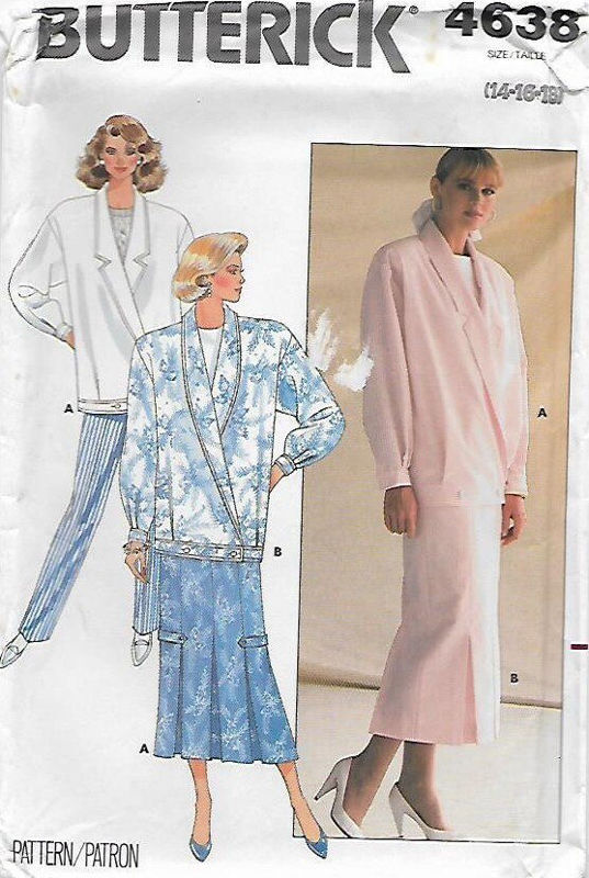 Picture of C146 BUTTERICK 4638: MIX & MATCH SIZE 14-18