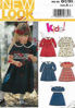 Picture of A62 NEW LOOK 6581: GIRL'S DRESS SIZE 2-7