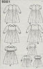 Picture of A62 NEW LOOK 6581: GIRL'S DRESS SIZE 2-7