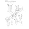 Picture of 82 SIMPLICITY S8856: MISS & CHILD'S DRESS OR TOP SIZE CHILD 3-8 & MISS 6-24