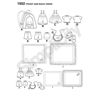 Picture of D12 SIMPLICITY 1952: DOLL'S CLOTHES & ACCESSORY'S  SIZE 15" OR 38cm