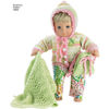 Picture of D12 SIMPLICITY 1952: DOLL'S CLOTHES & ACCESSORY'S  SIZE 15" OR 38cm