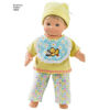Picture of D12 SIMPLICITY 1952: DOLL'S CLOTHES & ACCESSORY'S  SIZE 15" OR 38cm