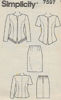 Picture of A25 SIMPLICITY 7597: JACKET & SKIRT SIZE 12-16