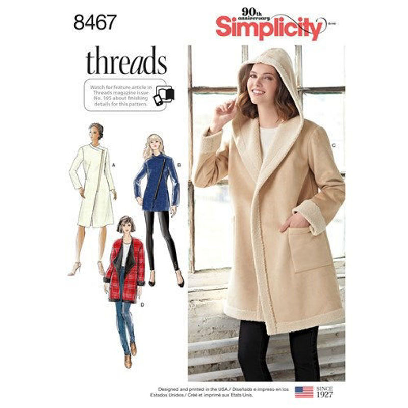 Picture of B58 SIMPLICITY 8467: JACKET SIZE 6-14