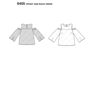 Picture of 87 BURDA 6405: TOPS SIZE 6-16