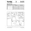 Picture of 87 BURDA 6405: TOPS SIZE 6-16