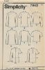 Picture of C324 SIMPLICITY 7842: WOMAN'S KNIT TOPS SIZE 12-16
