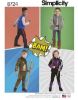 Picture of A86 SIMPLICITY 8724: CHILD'S UNISEX COSTUME SIZE 3-8