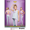 Picture of B234 SIMPLICITY 8634: WOMAN'S BRA, TOP &PANTS SIZE 6-24