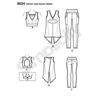 Picture of B234 SIMPLICITY 8634: WOMAN'S BRA, TOP &PANTS SIZE 6-24