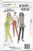 Picture of C166 KWIK*SEW 2593: VEST & PANTS SIZE XS-XL