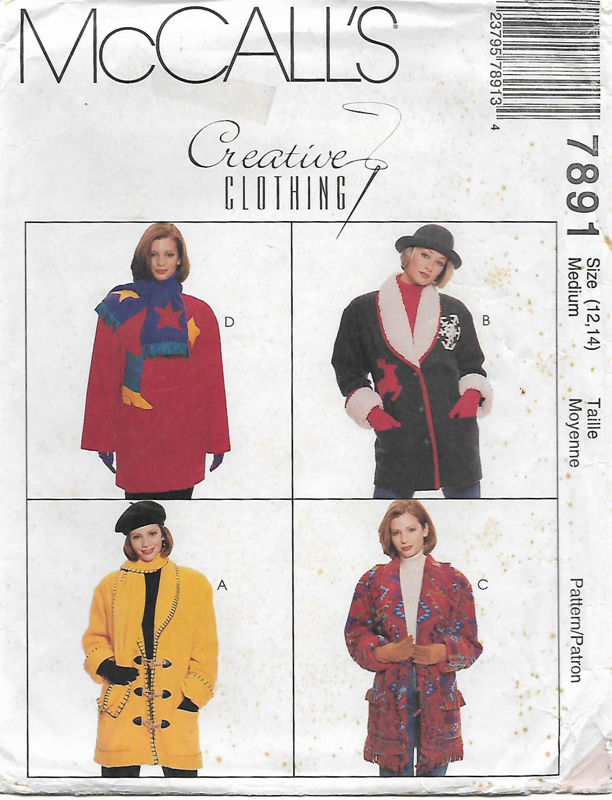 Picture of C194 McCALL'S 7891: JACKET SIZE 12-14