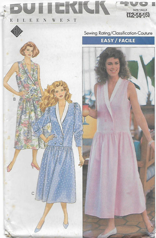 Picture of C77 BUTTERICK 4081: DRESS SIZE 12-16