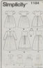 Picture of 89 SIMPLICITY 1184: GIRL'S DRESS & BAG SIZE 3-6