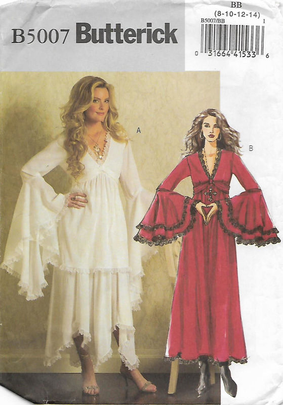 Picture of A128 BUTTERICK B5007: DRESS TOP & SKIRT SIZE 8-14
